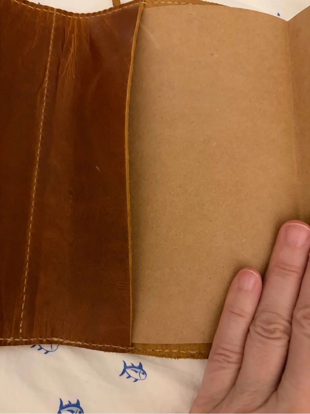 N/A leather journal